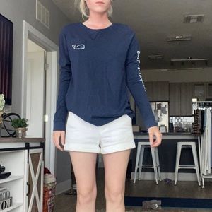 Vineyard vines navy long sleeve